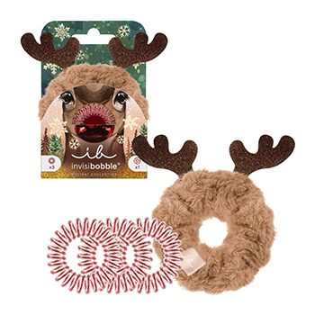 invisibobble Holidays Mood Red Nose Reindeer